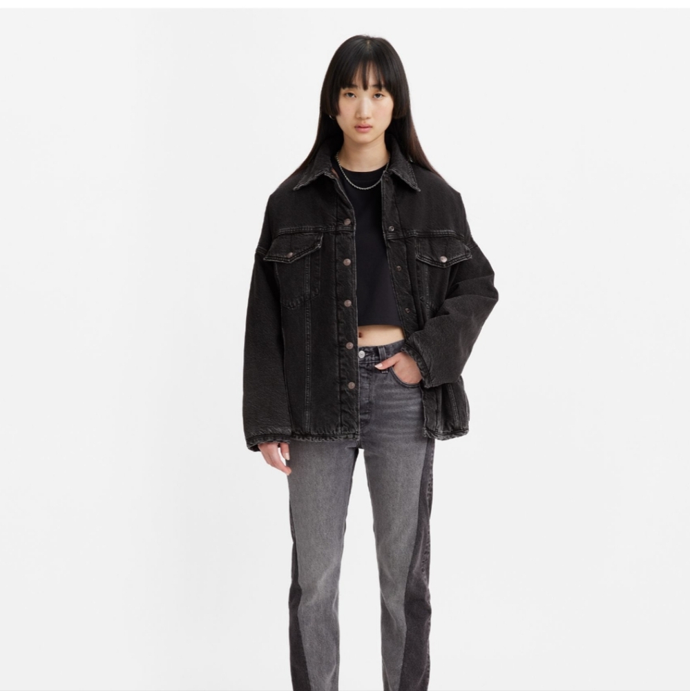 Levi's Spliced Two-Tone Jean - Black - 29x30